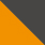 Orange - Gris foncé